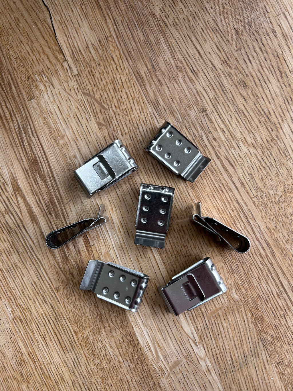 100x Solar cable clips-4 cables 4-10mm- Stainless Steel